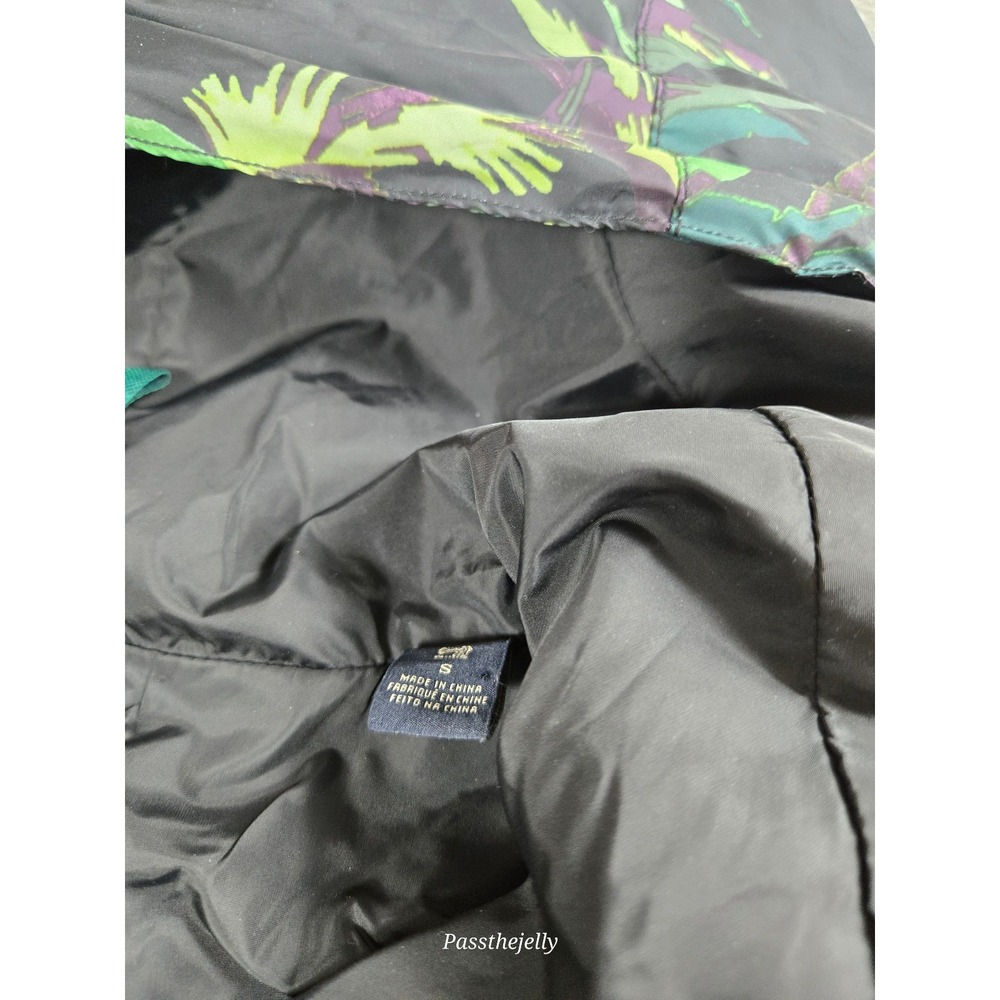 Scotch and Soda Jacket Mens Small Full Zip Track Windbreaker Palm Hooded - Picture 5 of 10